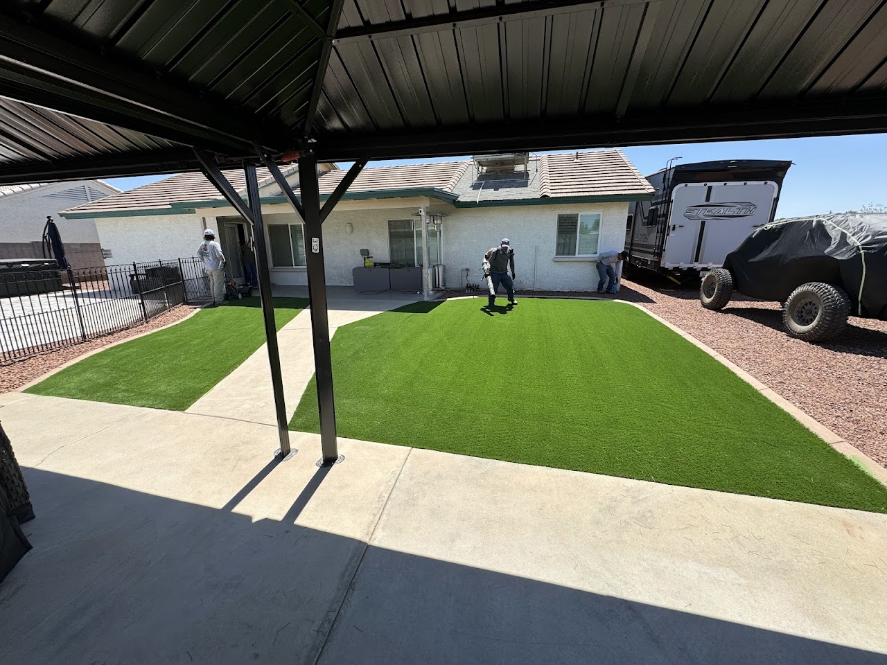 Thomas Landscape Maintenance project