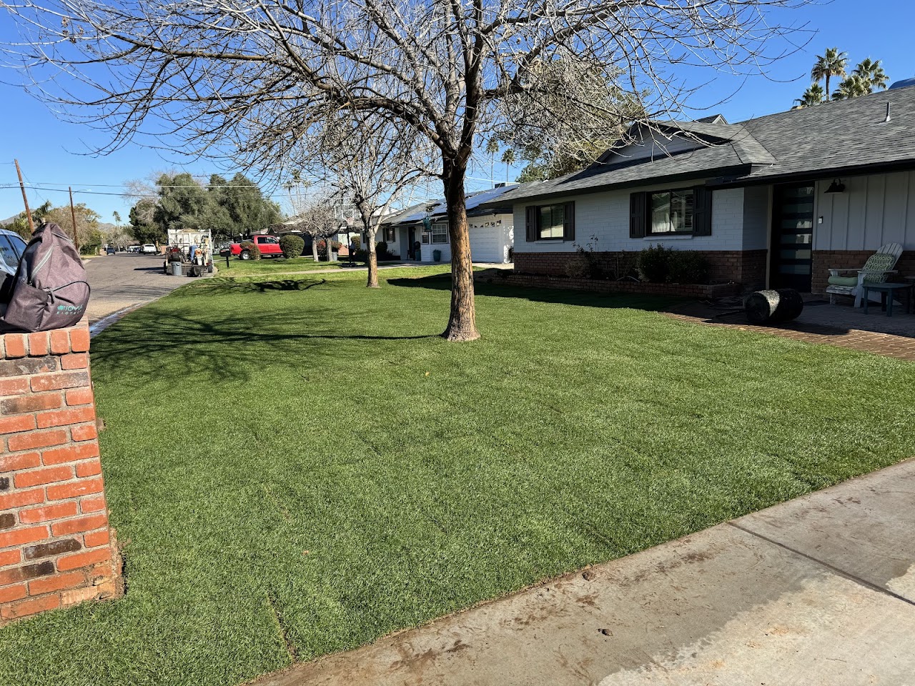 Thomas Landscape Maintenance project